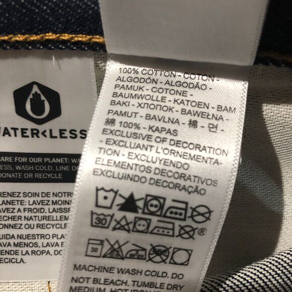 NEW Levi's 501 Original Shrink to Fit Jeans Blue Button Fly Straight Mens 32x30 - Picture 9 of 10